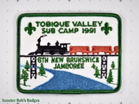 1991 - 8th New Brunswick Jamboree Sub Camp Tobique Valley [NB JAMB 08-4a]